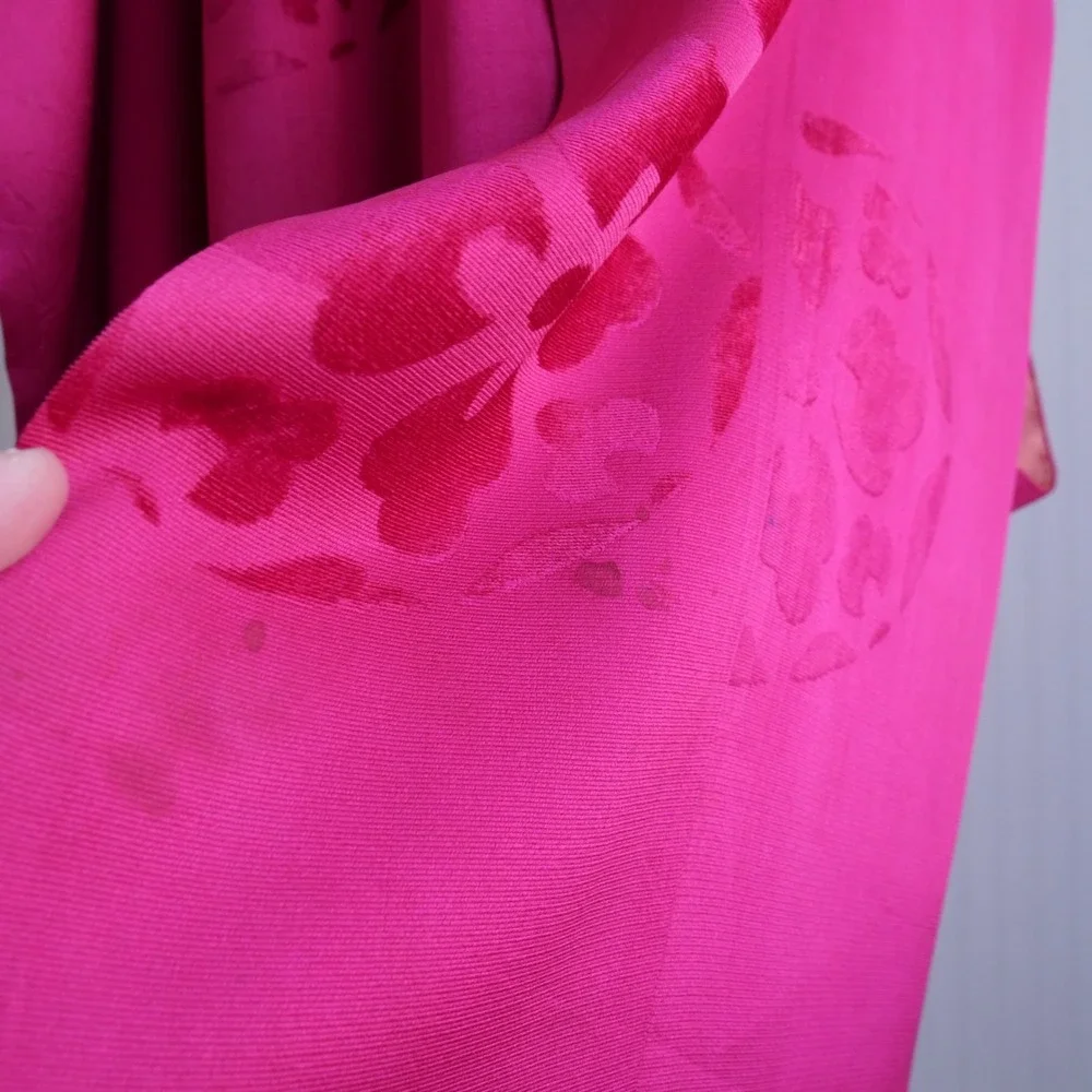 Not perfect! Romantic silk snap front kimono robe dress